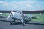 G-AGTO: Auster J1 at Thruxton in 2000