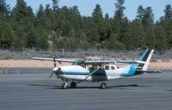 Cessna 207 - Turbo-charged sightseeing aircraft.