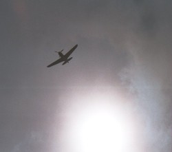 Bf109 in the sun - high!