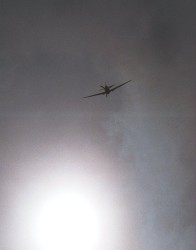 Bf109 in the sun - high!