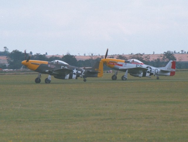 2 Mustangs