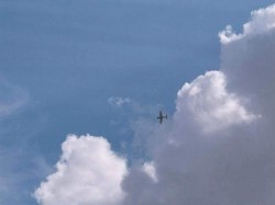 Spitfire in the Clouds