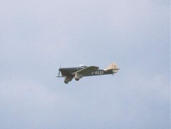 Miles Hawk Speed 6 G-ADGP passing the marshal line