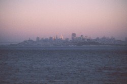 San Francisco at sunset