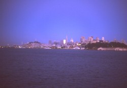 San Francisco Waterfront at Sunset