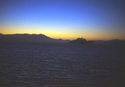 Alcatraz at Sunset