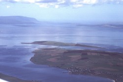 First view of Orkney - South Ronaldsay, Scapa Flow and Hoy