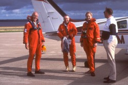 Roger, Mike, Tim and Nigel - ready to go ..
