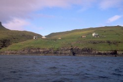 The abandoned village of Sl�ttanes - no road, no electricity, and no harbour