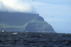 Headland at Hellutangi and Arnafjall