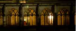 East side of the Cloisters at Durham Cathedral