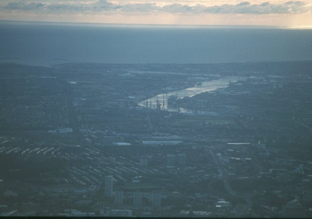 Dawn over Newcastle