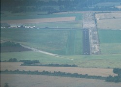 Turweston airfield Finals for 27