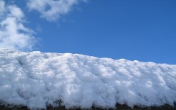 Snowy scene in County Durham